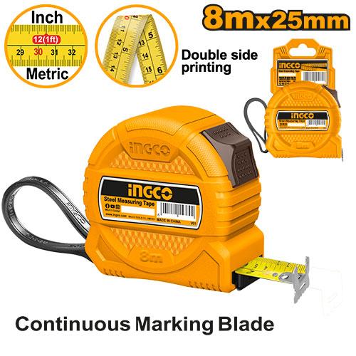 Ingco-Steel-measuring-tape-HSMT39825-Marvi_Sons